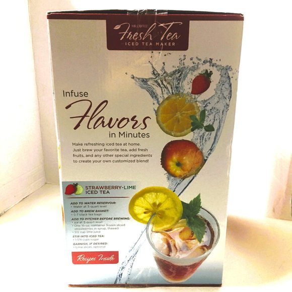 Mr. Coffee Kitchen Nib Infusion Flavors Iced Tea Iced Coffee Maker 3qt Mr Coffee New Poshmark